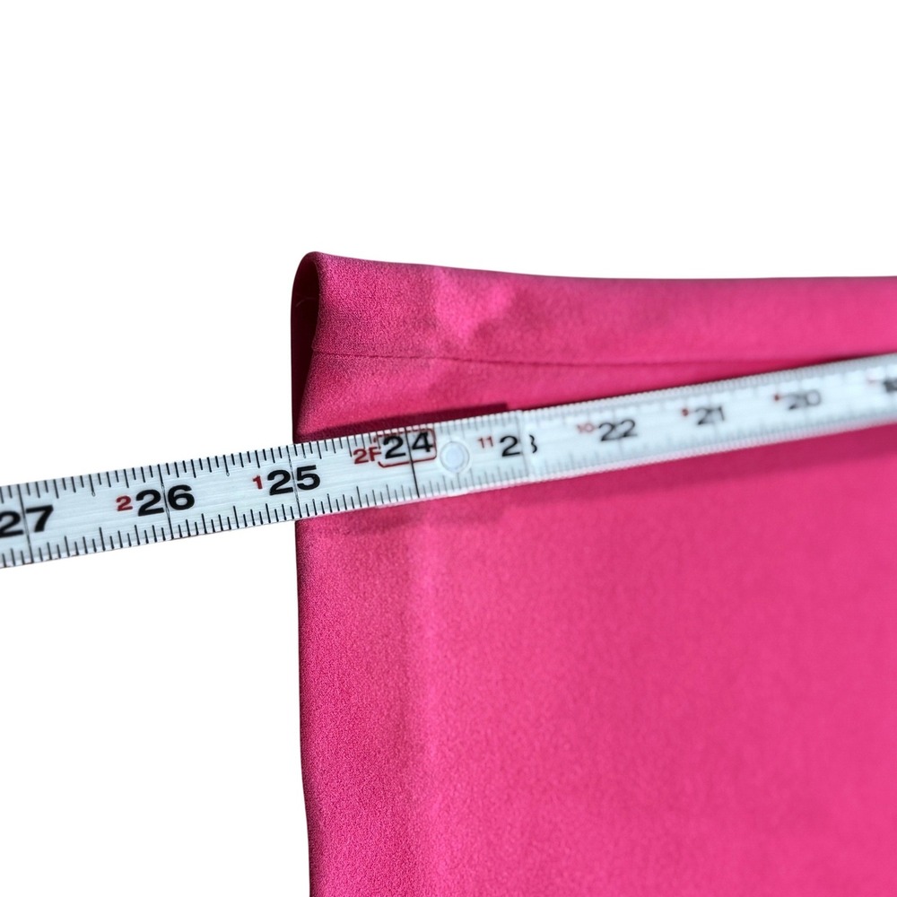 Calvin Klein Short Sleeve Waist Tie Jumpsuit Size 4 Hot Pink One Piece EUC - Picture 5 of 5